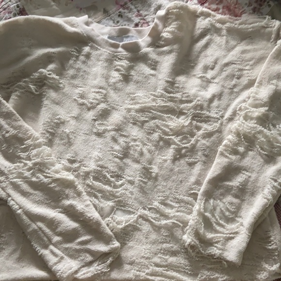 IRO Jeans Cenix Distressed Sweatshirt - Picture 5 of 6